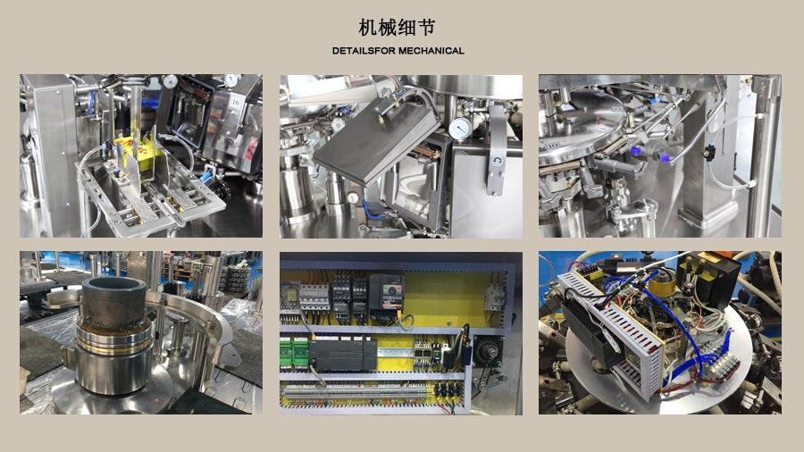 RL-GD8-ZK10-160花生米全自動(dòng)真空包裝機(jī)局部圖片